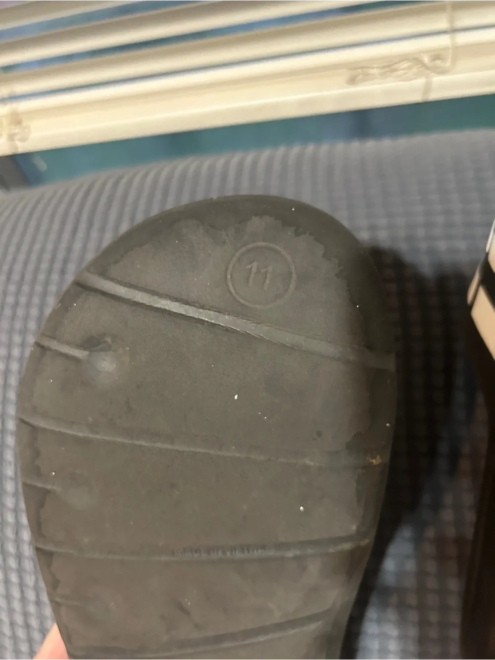 Men’s Black Adidas Slides